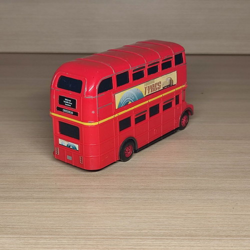 Mattel Disney Pixar Cars London Double Decker Bus used, metal deluxe