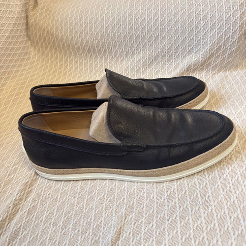 Tod’s moccasins used, blue, size 42