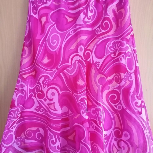 Amy Byer printed skirt size XL like new, pink fuchsia