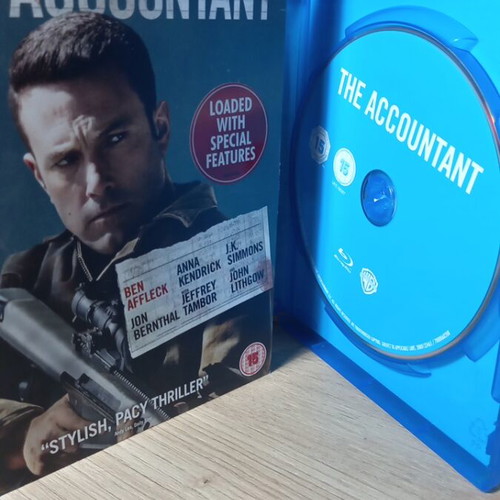 The Accountant Blu-Ray with Greek subtitles