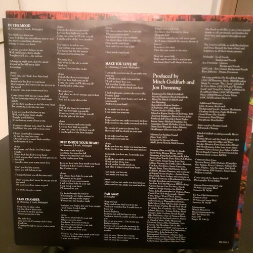 Crimson Glory Strange And Beautiful vinyl LP album 1991 used metal