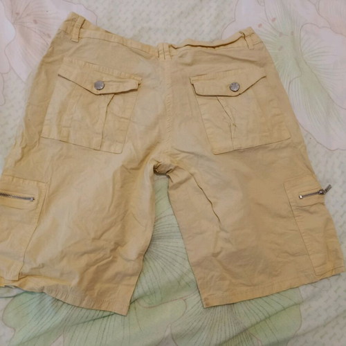 Acne Studios women's shorts used, yellow, size XL