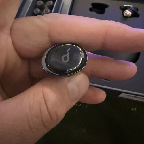 Soundcore 3 Pro wireless earbuds with charging case
