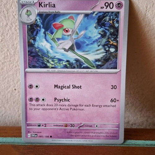 Pokemon card Kirlia new