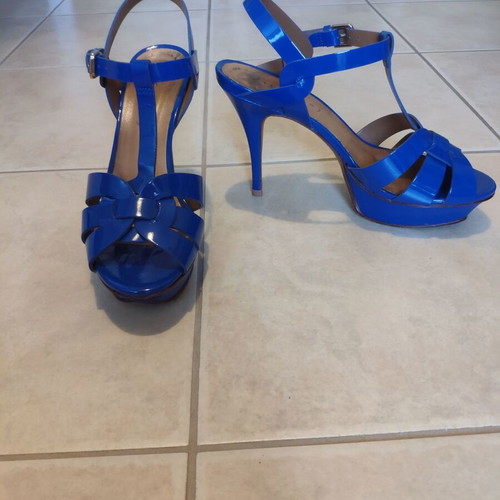 Vicenza sandals No37 blue electric new