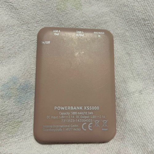 Intenso XS5000 power bank used