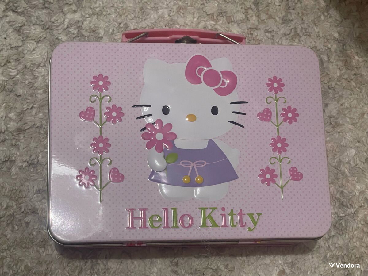 Μεταλλικό βαλιτσάκι Hello Kitty σαν… - € 3,00 - Vendora.gr