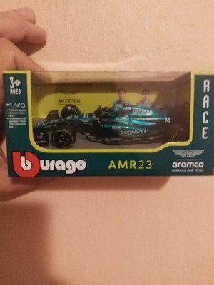 Fernando Alonso AMR23 1/43 καινούργιο μοντέλο αυτοκινήτου