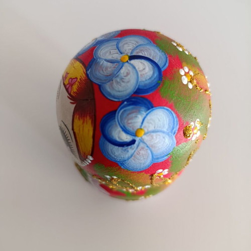Matryoshka Babushka wooden hand-painted 5 in 1 like new