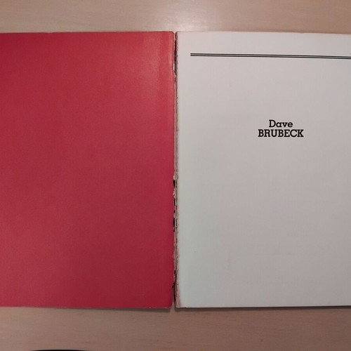 Dave Brubeck Anthology and Ragtime Piano books used