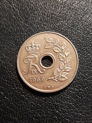 Νόμισμα 1969 Denmark 25 Ore μεταχειρισμένο