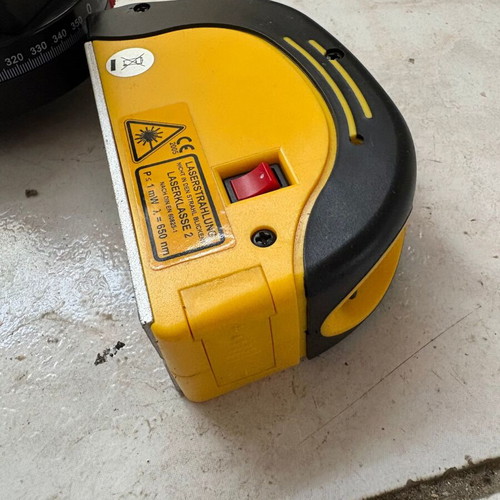 Mannesman laser measure with base and magnet like new