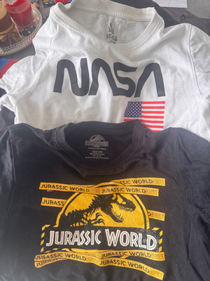 Brand T-shirts for Kids Used, Size 6 Years, Set of 2