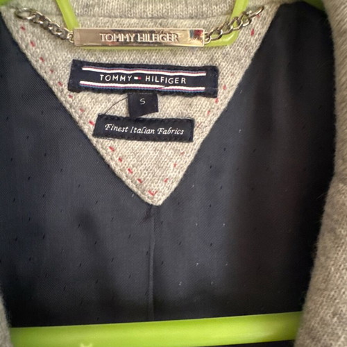 Tommy Hilfiger wool women's coat like new, gray
