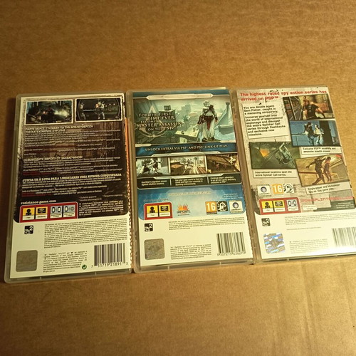 Psp games like new with Resistance Retribution, Assassin's Creed Bloodlines, Splinter Cell