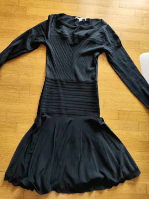 Φόρεμα Diane Von Furstenberg αφορετο, νούμερο small, μαύρο