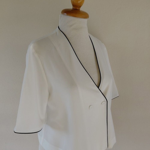 MNG Basics white shirt, size M