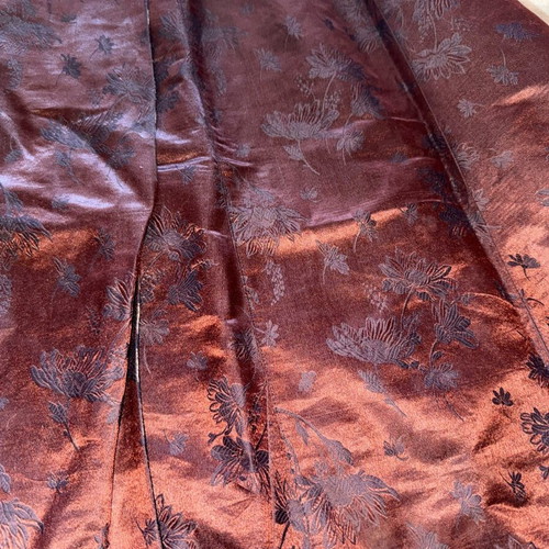 Traditional Soufli kaftani used from atlas fabric and apron early 1900s