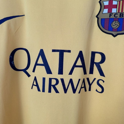 Barcelona 2015/2016 Away Football Jersey Size L Like New