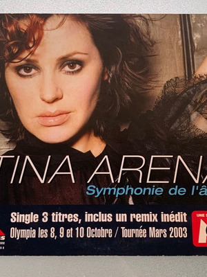 Tina Arena Symphonie de l'âme 3-trk CD single μεταχειρισμένο