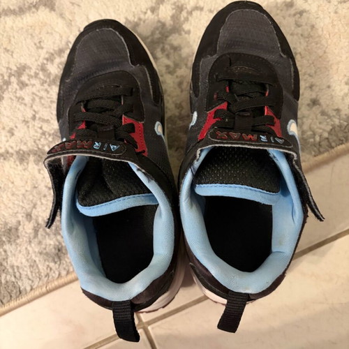 Nike Air Max αθλητικά μεταχειρισμένα, νούμερο 31,5, μαύρα
