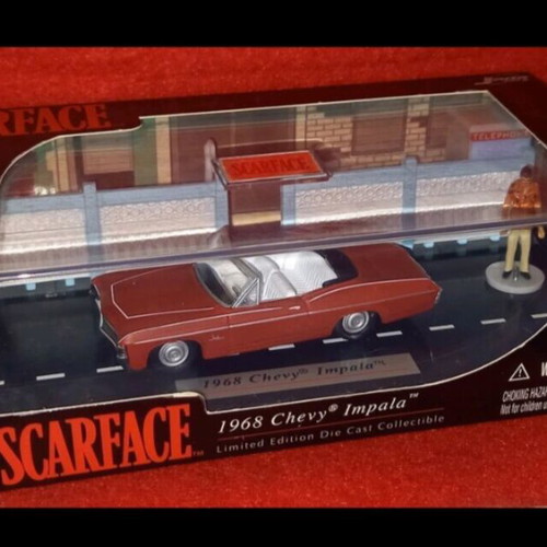 Scarface 1968 Chevy Impala diecast model