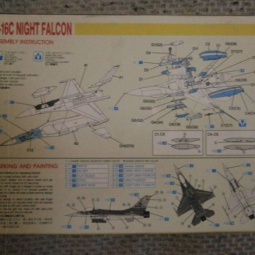 Dragon F-16c Night Falcon 388th TFW 421st TFS model kit 1/144 scale new