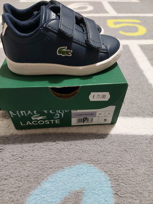 Lacoste sneakers size 21 like new kids