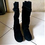  Καστορινες Μπότες ιππασίας σε Μαύρο χρώμα Νο 36
