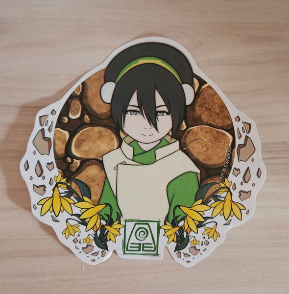 Avatar: The Last Airbender - Toph - Χειροποίητο Αυτοκόλλητο