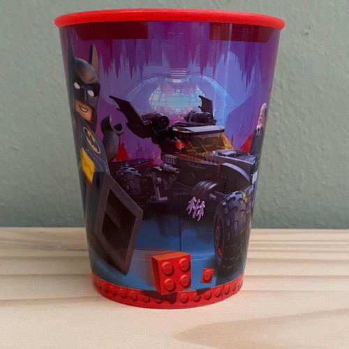 Lego Batman 2017 Plastic Cup used