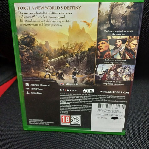 Greedfall Xbox One game
