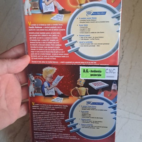 Walt Disney Οικογένεια Ρόμπινσον DVD, μεταγλωττισμένο, κινούμενα σχέδια