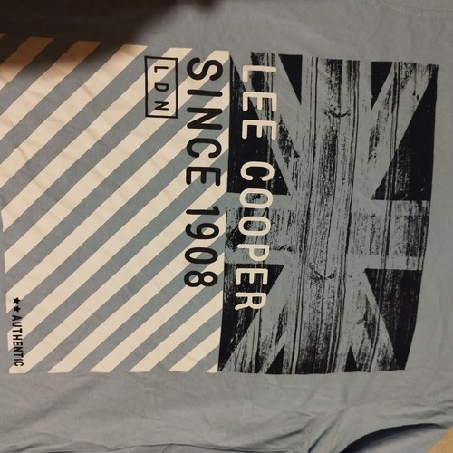 Lee Cooper T-shirt new, size M, blue