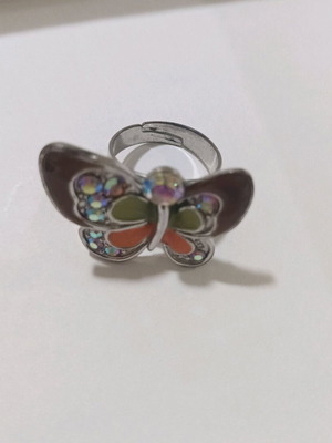 Butterfly ring adjustable like new