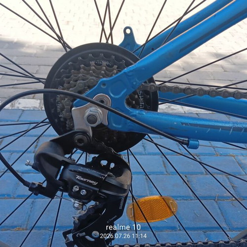 Carrera M6 2000 26" mountain bike used, blue-orange