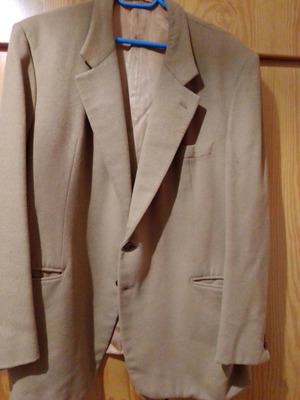 Men's jacket used, size XXL, brown
