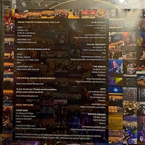 Dream Theater Scenes From A World Tour CD like new, metal