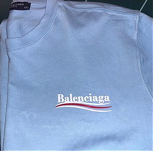 Balenciaga Political Campaign logo-print T-shirt