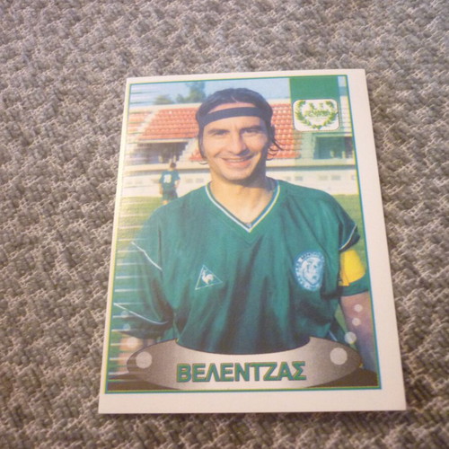 Velentzas Akratitos Pegasus Football 2003 sticker new, number 55