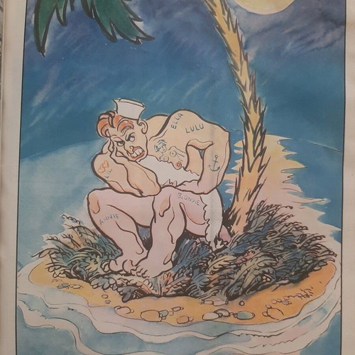 Click's Cartoon Annual 1940 comic book used, rare collectible