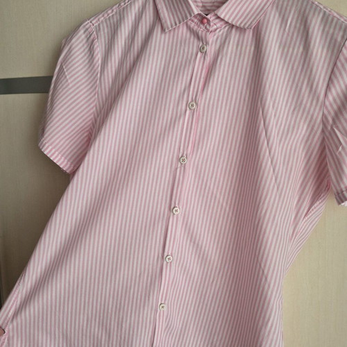 Pink striped Marc O’Polo shirt with short sleeves like new, size M