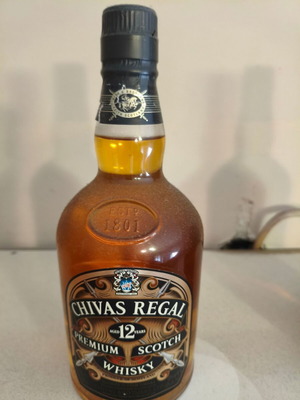 Chivas Regal 12 Years Scotch Whisky collectible from 1990