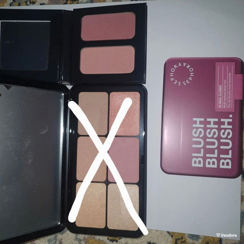 Blush Highlight Contour Bronzer Set 21 items used