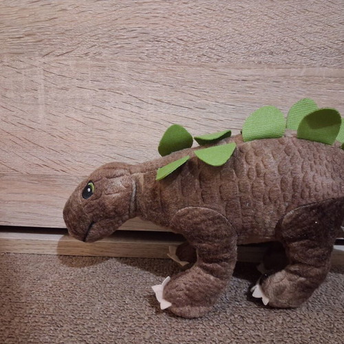 Plush dinosaur toy