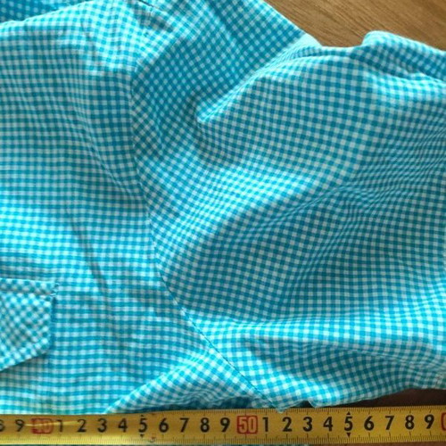 Schoeffel lightweight women's shirt plaid pattern sizes L/XL like new