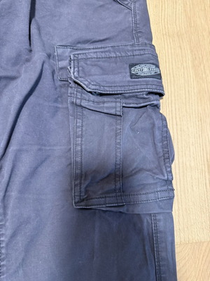 Funky Buddha Cargo Pants, grey, size 28
