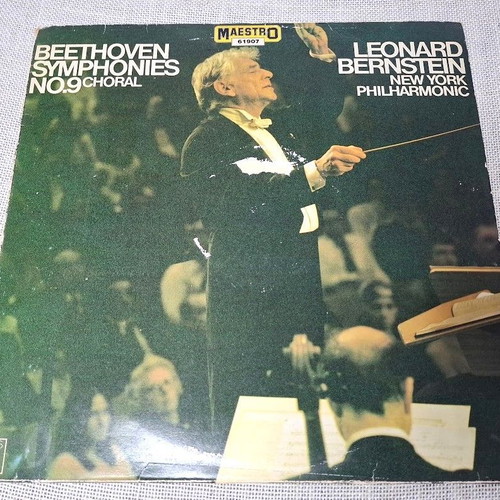 Beethoven Symphonies No.9 LP used, classical music