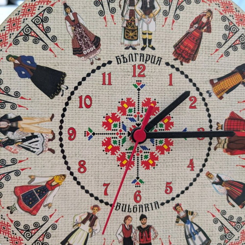 Wall clock like new from Bulgaria