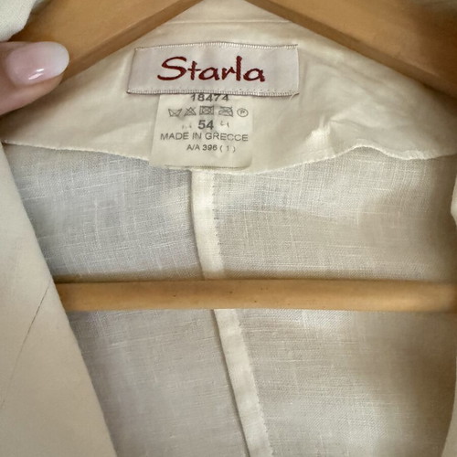 Suit with T-shirt like new, beige